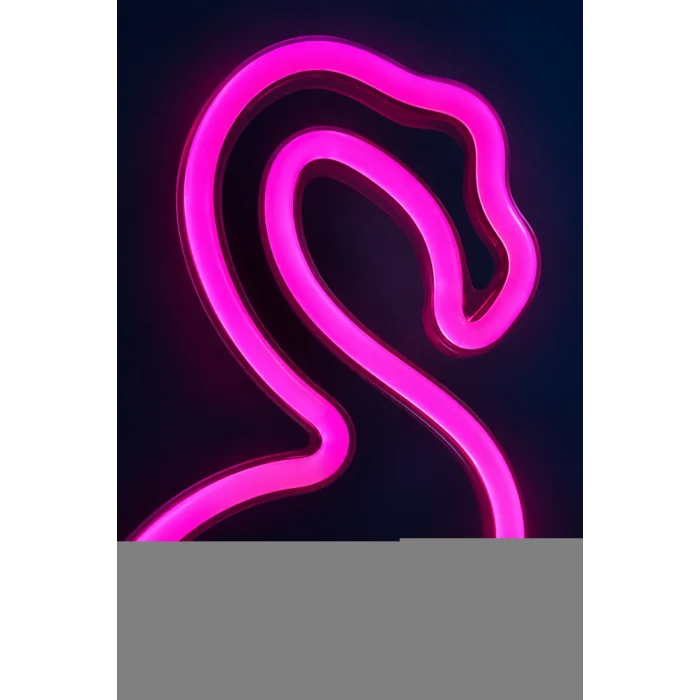 Flamingo LED Lamba USB Kablolu Beyaz Gövdeli