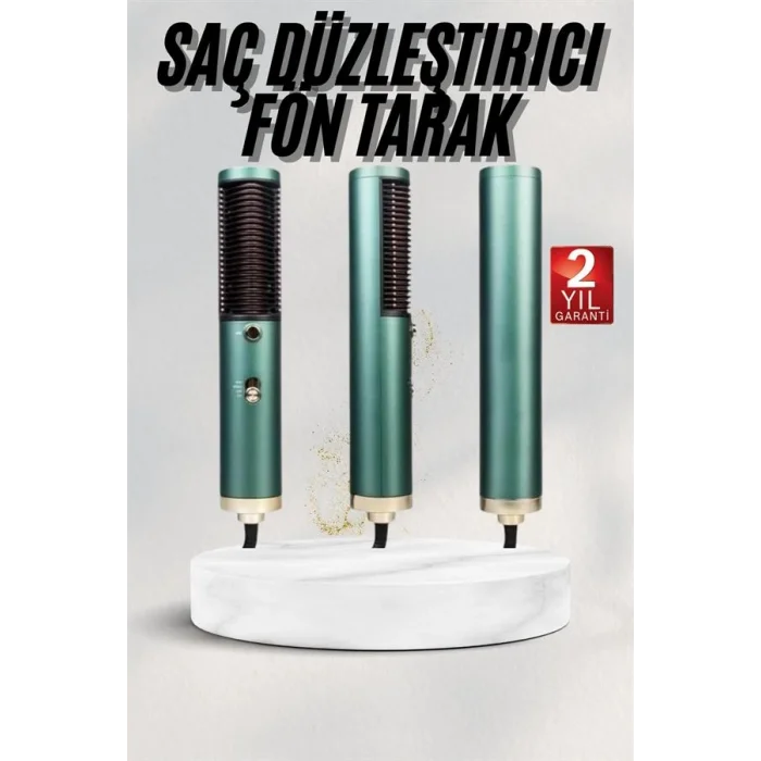 Fön Tarak Saç Düzleştirici Saç Kurutma Makinesi Sıcak Hava Fırçası
