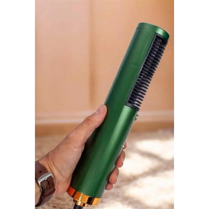 Fön Tarak Saç Düzleştirici Üflemeli Fön Makinesi Sıkı Dişli Taşınabilir