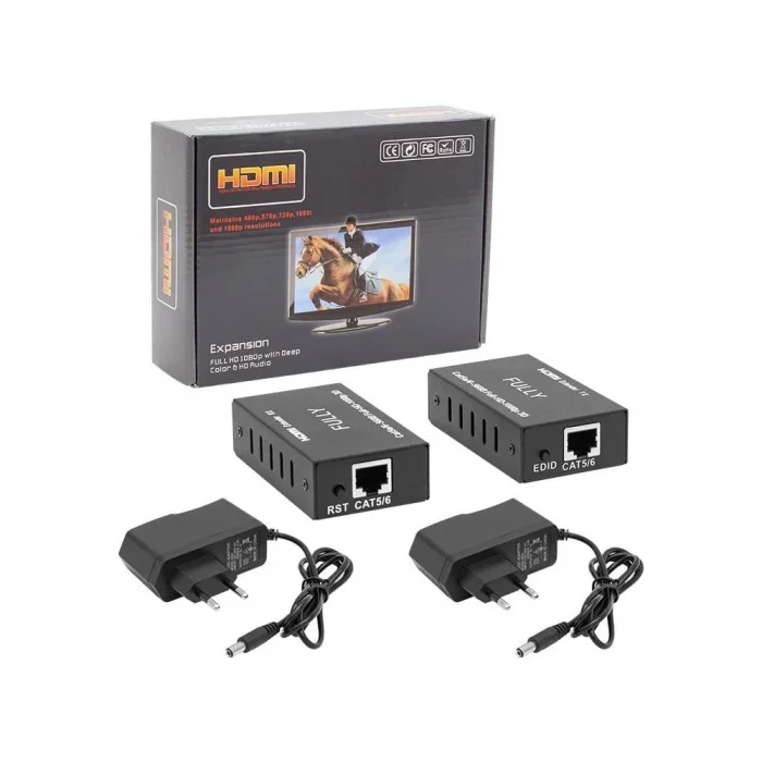 FULLY H608H HDMI TO RJ45 EXTENDER 60 MT