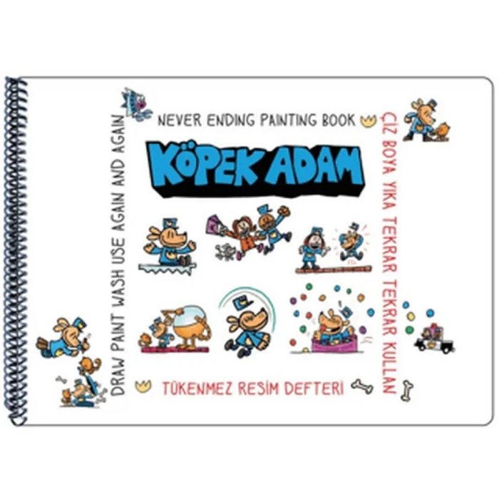 Funny Mat Tükenmez  Defteri Köpek Adam 1