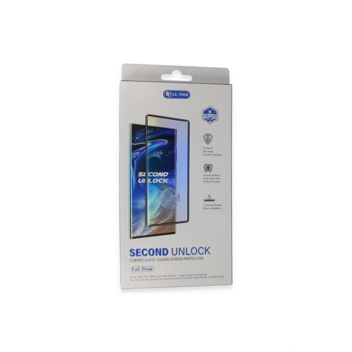 Samsung Galaxy S24 Ultra Uyumlu Durable Full Glue Curved Cam