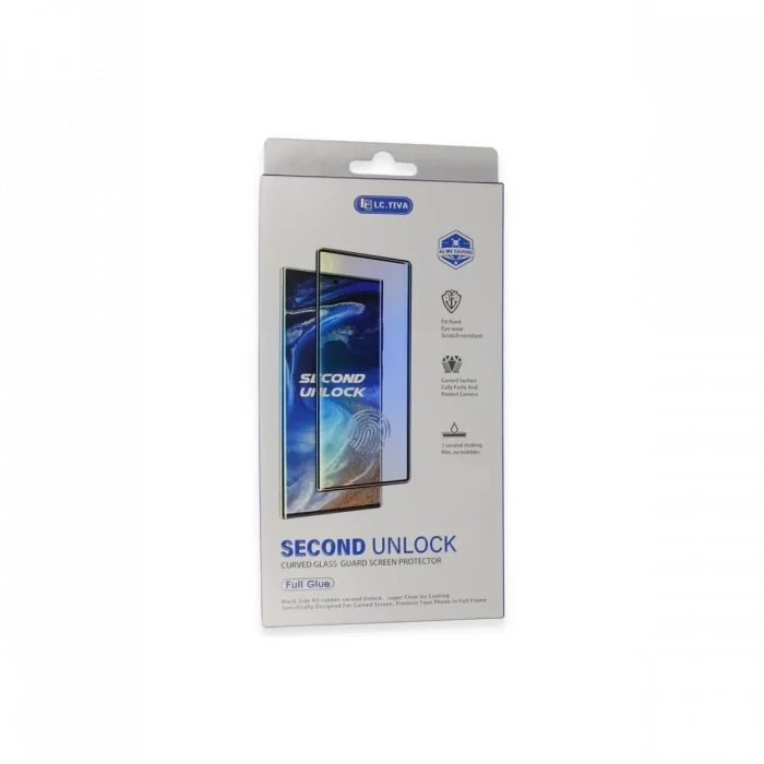 Samsung Galaxy S24 Ultra Uyumlu Durable Full Glue Curved Cam