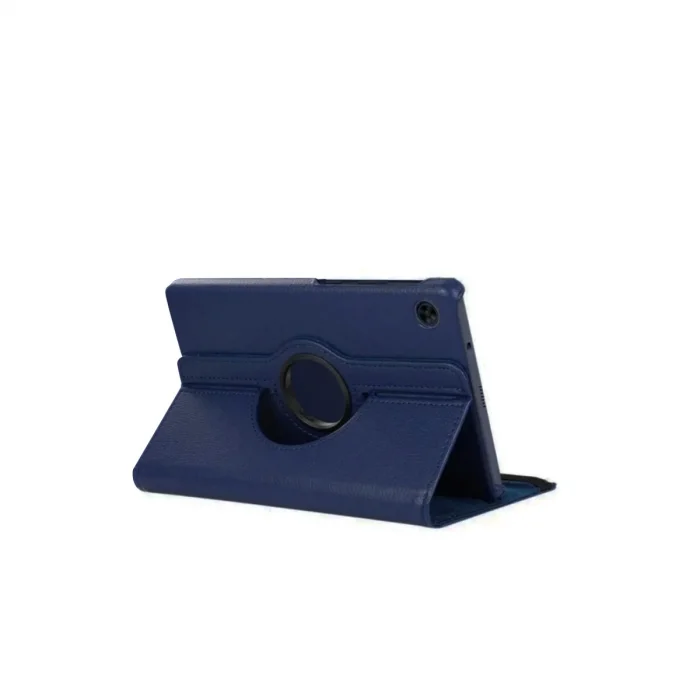 Galaxy Tab A11 360 Tablet Deri Kılıf - Lacivert