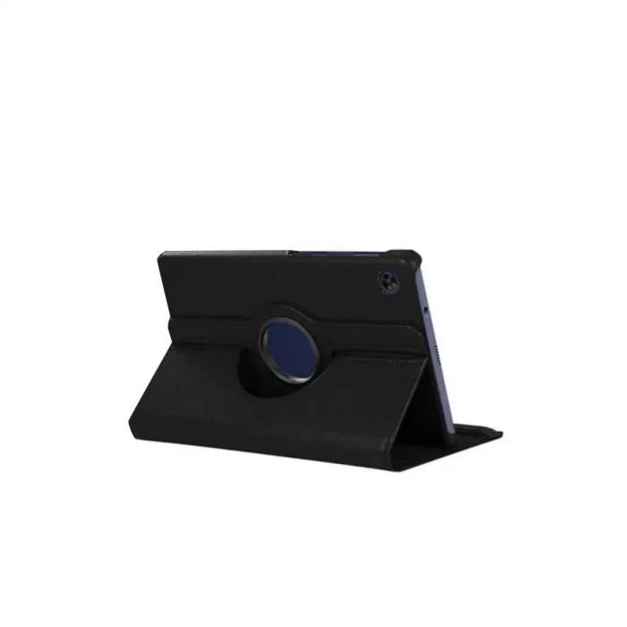 Galaxy Tab A11 360 Tablet Deri Kılıf - Siyah