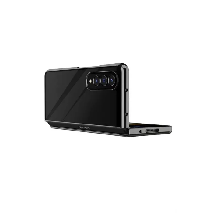 Samsung Galaxy Z Fold 4 Kılıf Fold Element Kapak - Siyah