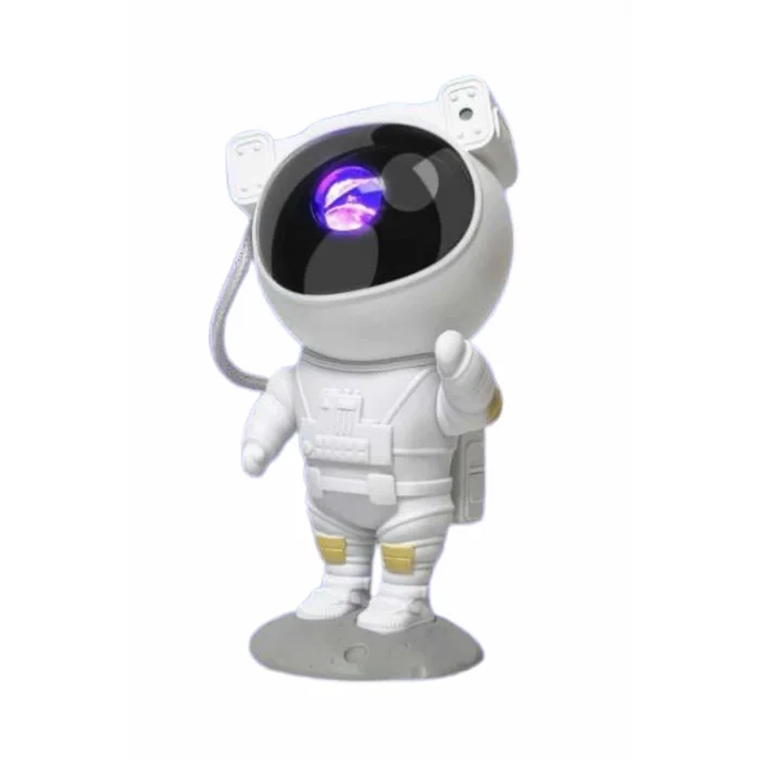 Gece Lambası Astronot Bluetooth Hoparlörlü Galaksi Işık Projektörü