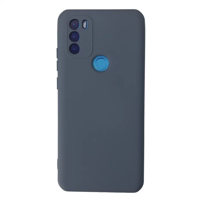 General Mobile Gm 21 Plus Kılıf Nano İçi Kadife Silikon - Gri