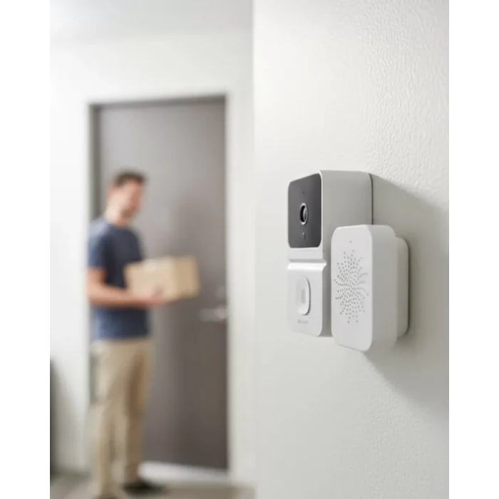 Gerçek Zamanlı Fotoğraflı Akıllı Kapı Zili İki Yönlü Konuşma