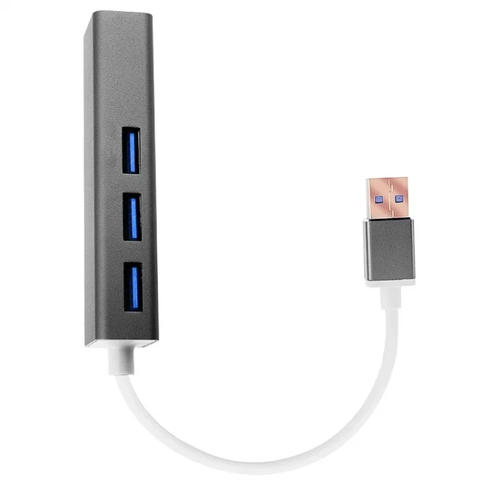 Gigabit Usb 3 Port Usb 3.0 Çoklayıcı Ve Eternet Adeptörü-(5775)