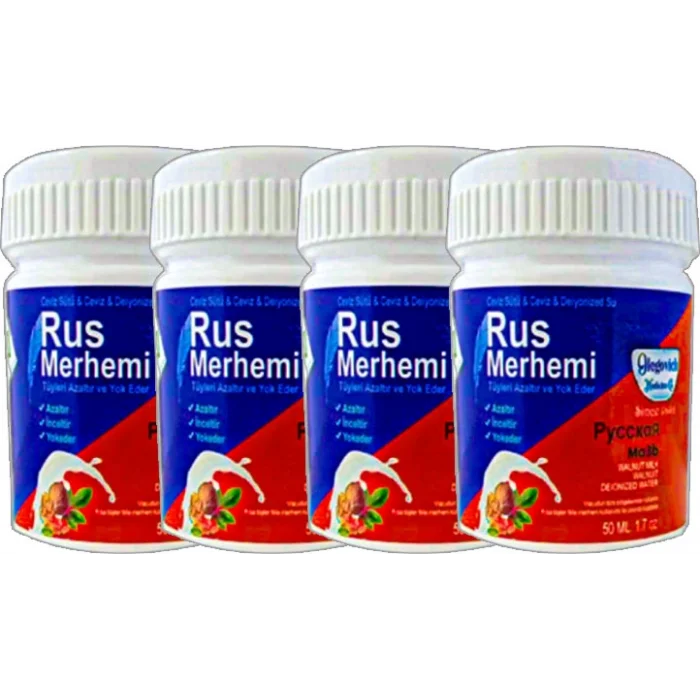 Glegnd Blue Tüylere Russ Merhemi 4 Tane x 50 ml