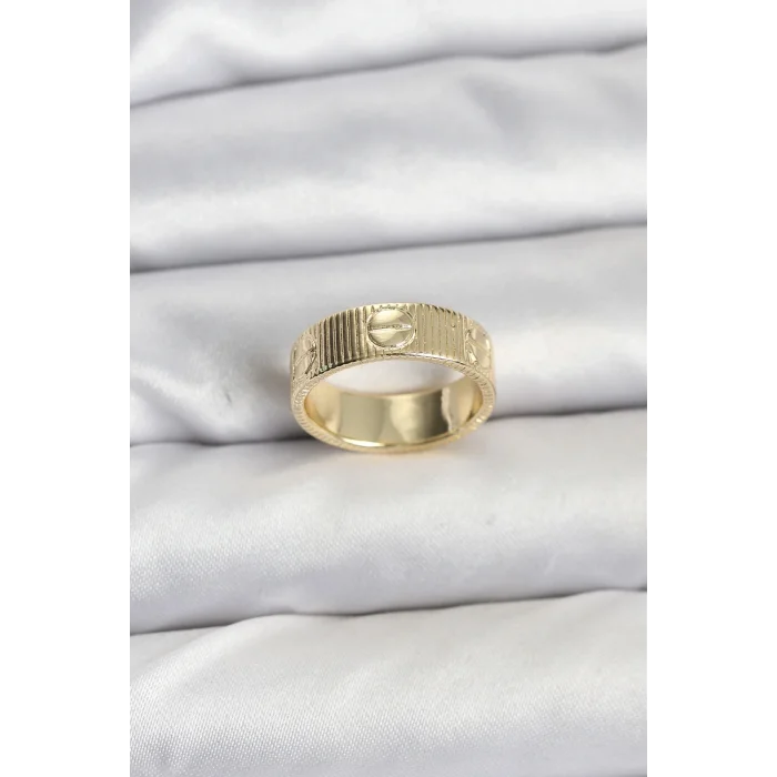 Gold Renk Model Kadın Yüzük