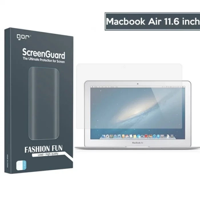 GOR Macbook Air 11.6 inch Darbe Emici Ekran Koruyucu-(5775)