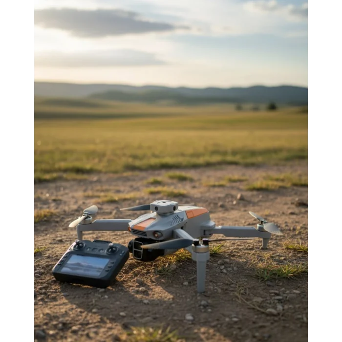 GPS Özellikli Drone 1080P Kamera 360 Derece Dönebilen Uzun Uçuş Süreli