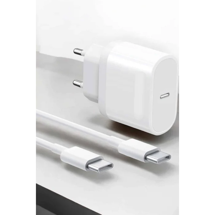 Güç Adaptörü ve Kablosu Şarj Aleti 15/15 Pro Max Uyumlu Hızlı Şarj