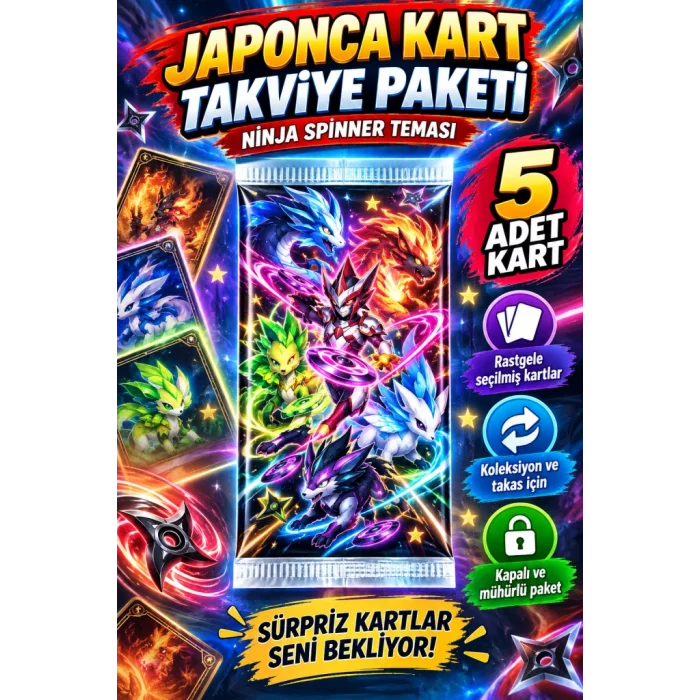 Güçlendirici Paket Ninja Spinner