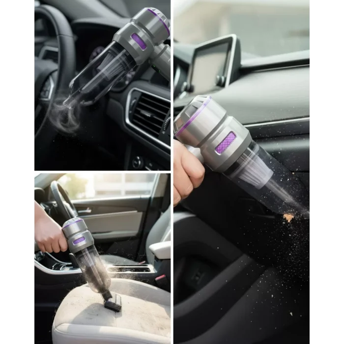 Güçlü Vakum ve Üfleme Özellikli Kablosuz Süpürge