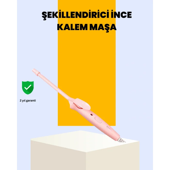 Hafif ve Portatif Saç Maşası 9mm İnce Tasarım