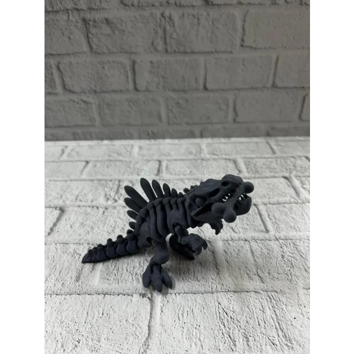 Hareketli Dinazor Figürü Dekoratif Oyuncak – Siyah Tasarım