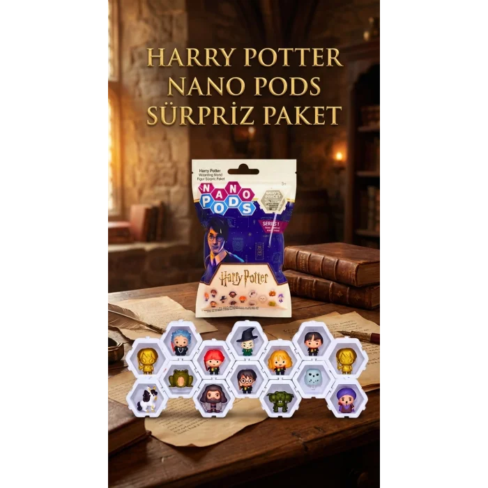 Harry Potter Sürpriz Figür Oyuncak Seti Koleksiyon Parçası