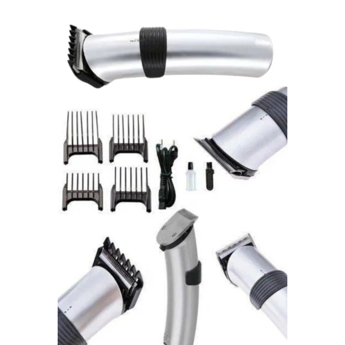 Hassas Ciltlere Özel Saç Sakal ve Vücut Kuaför Tipi Şarjlı Tıraş Makinesi