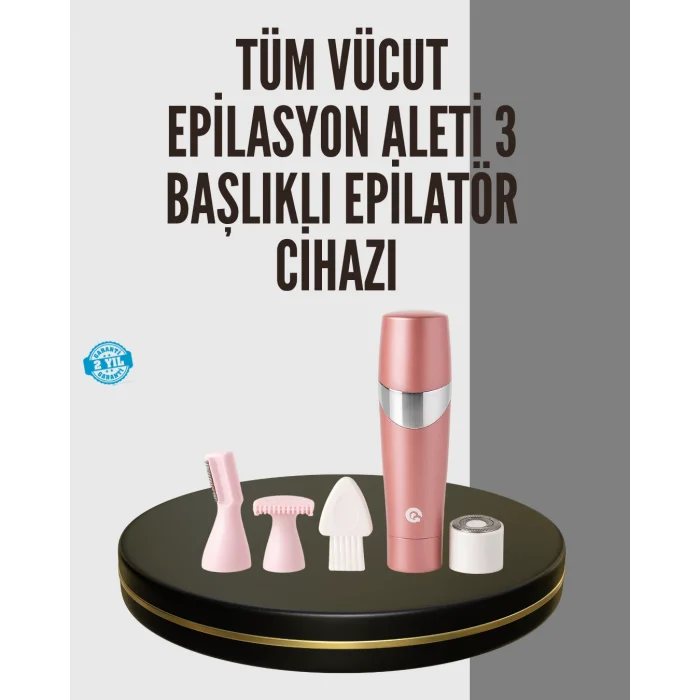 Hassas Epilasyon ve Cilt Bakım Cihazı