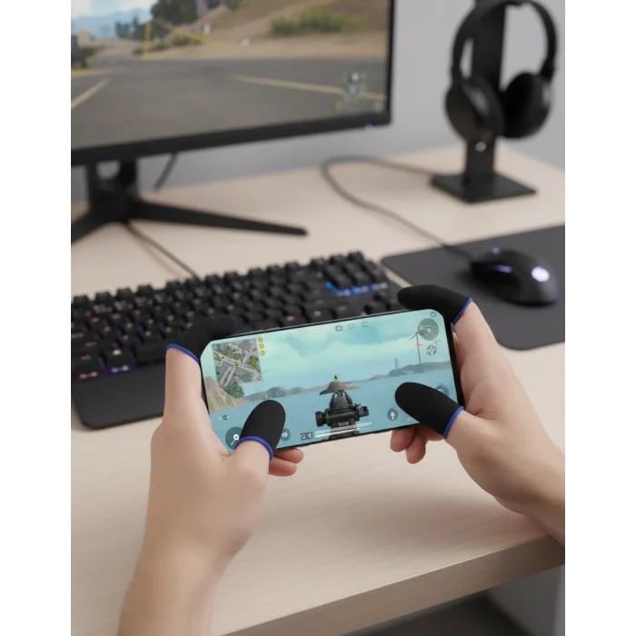 Hassas Kontrol Sağlayan Oyuncu Eldiveni Dayanıklı ve Rahat