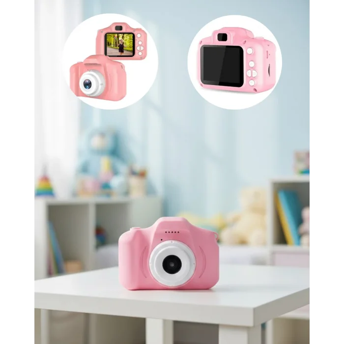 HD Mini Dijital Kamera Video ve Fotoğraf Çekim Özellikli Şarjlı Taşınabilir Kayıt Cihazı