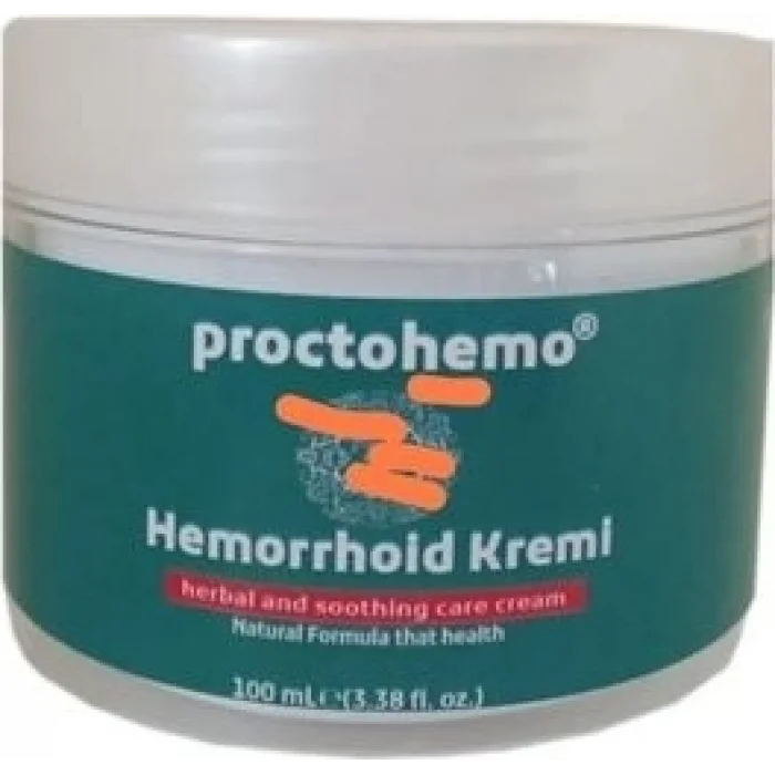 Hemo Roid Kremi 100 Ml/ Proctohemo Hemorrhoids Cream 100ML