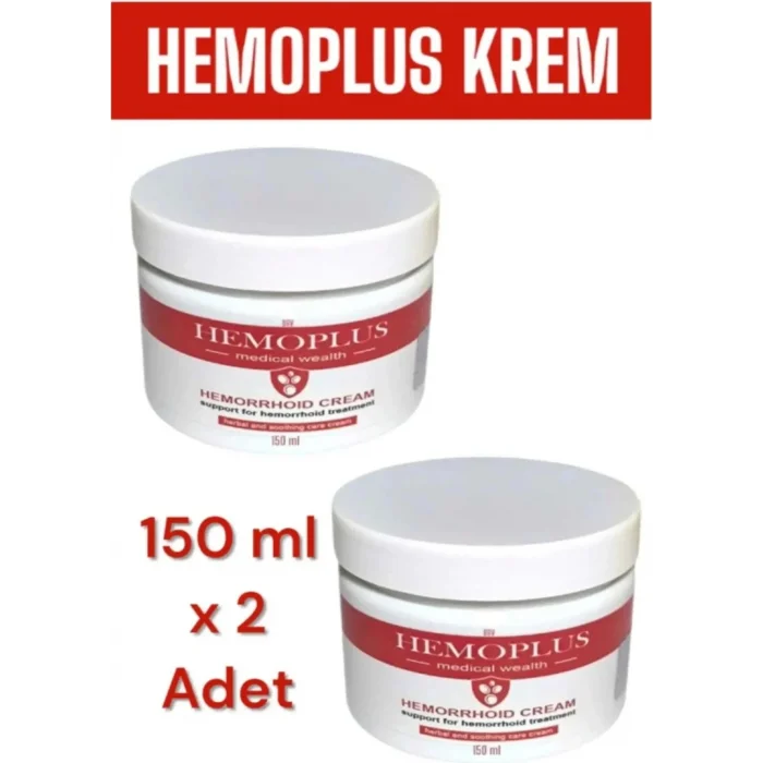 Hemoplus Nız Için Masaj Kremi 150 ml x 2 Adet