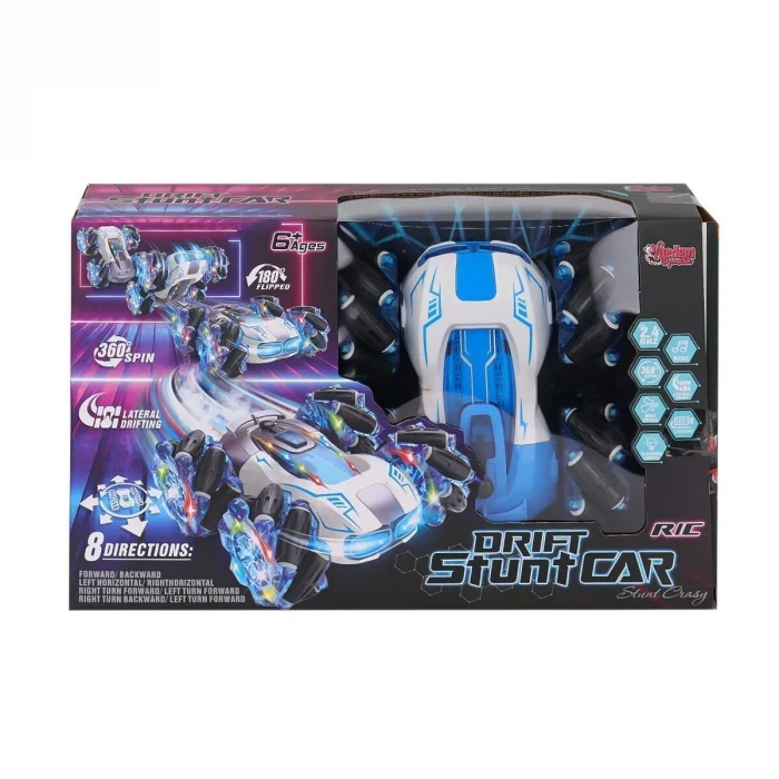 HG4-33 Kumandalı Müzikli Işıklı Drift Stuntu Akrobat Araba -Vardem