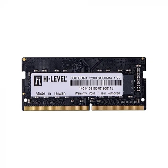 HI-LEVEL 8GB DDR4 3200Mhz Notebook Ram HLV-SOPC25600D4/8G (1.2V)