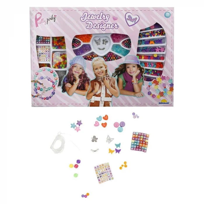 Hobi Set 3 in 1 Set Boncuk Takı Tasarım Seti