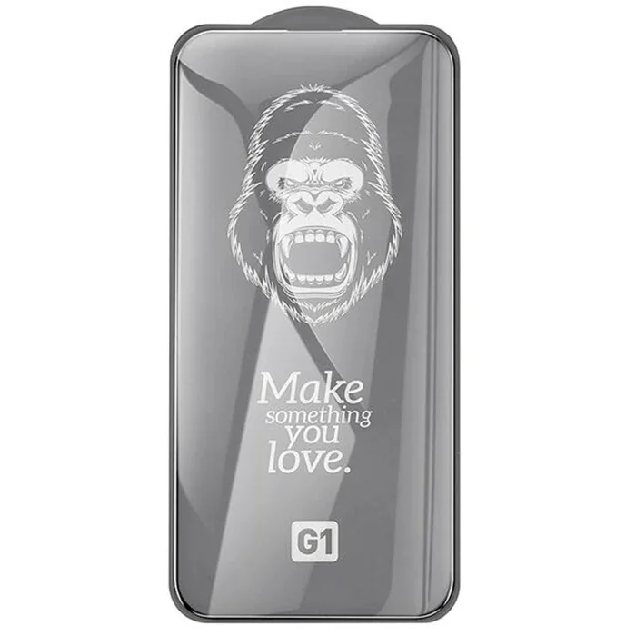 HOCO Flash attach iPhone 15 Full HD Tempered Kırılmaz Cam Ekran Koruyucu-(5775)