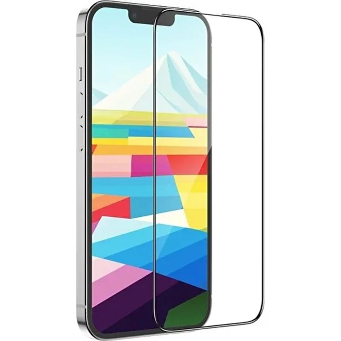 HOCO iPhone 15 Plus Full HD Tempered Kırılmaz Cam Ekran Koruyucu 25 Adet Set-(5775)
