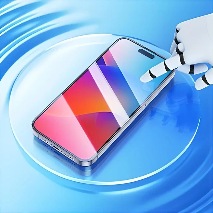 HOCO iPhone 15 Plus için HD Silk Screen Cam Koruyucu-(5775)