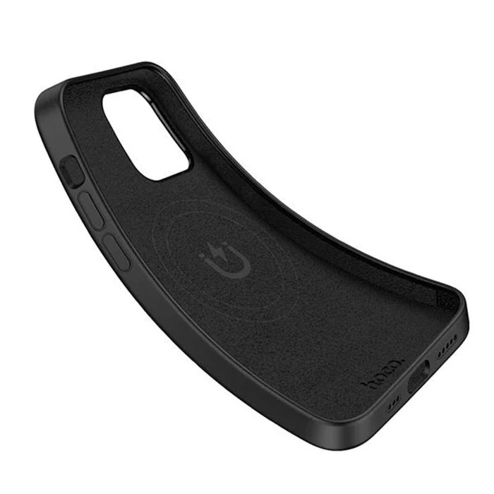 HOCO Pure Series iPhone 15 Manyetik Silikon Kılıf-(5775)