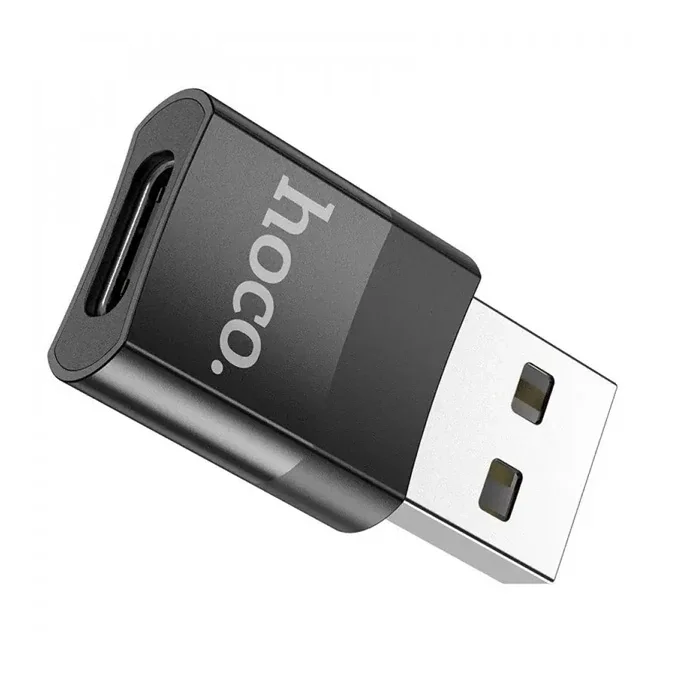 HOCO UA17 Dişi Type-C to Erkek USB Dönüştürücü Çevirici Adaptör-(5775)