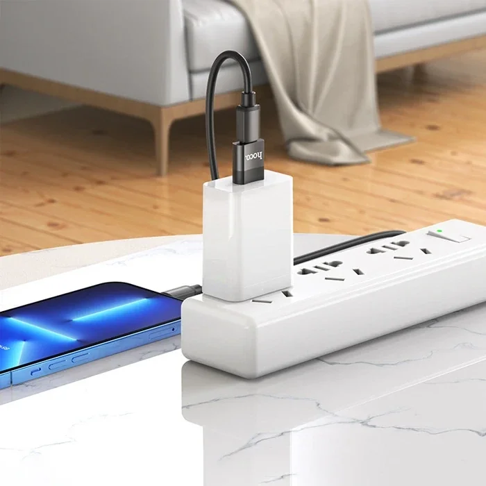 HOCO UA17 Dişi Type-C to Erkek USB Dönüştürücü Çevirici Adaptör-(5775)