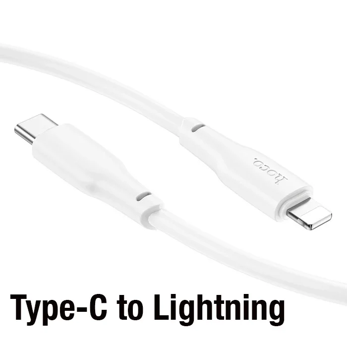HOCO X93 Force 20W Type-C to iPhone Lightning-C Ultra Hızlı Şarj ve Data Kablosu-(5775)