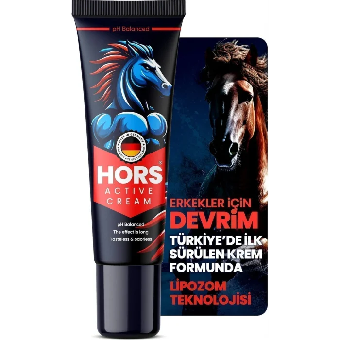 Hors Active Cream Erkeklere Özel Krem