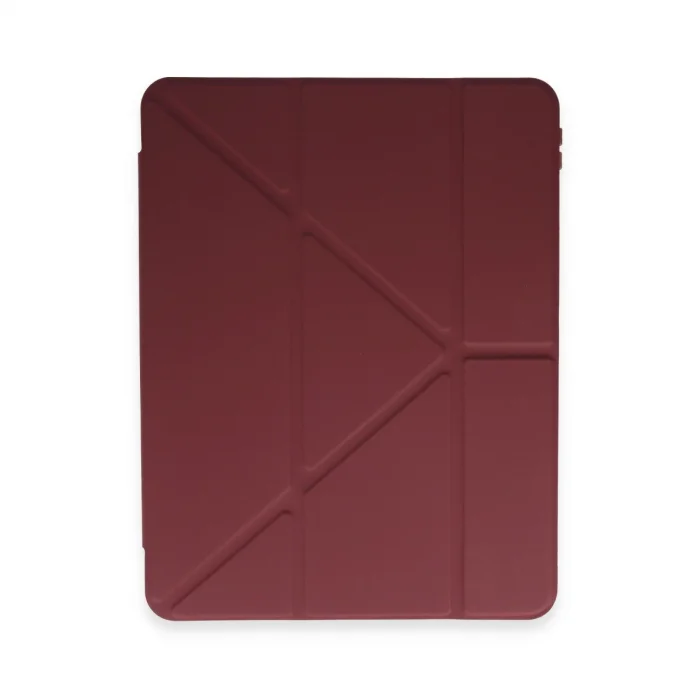 Huawei Honor Pad 9 Kılıf Kalemlikli Mars Tablet Kılıfı - Mürdüm