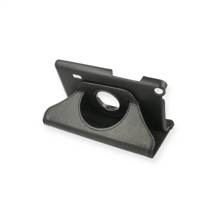 Huawei Mediapad T3 7 Kılıf 360 Tablet Deri Kılıf - Siyah