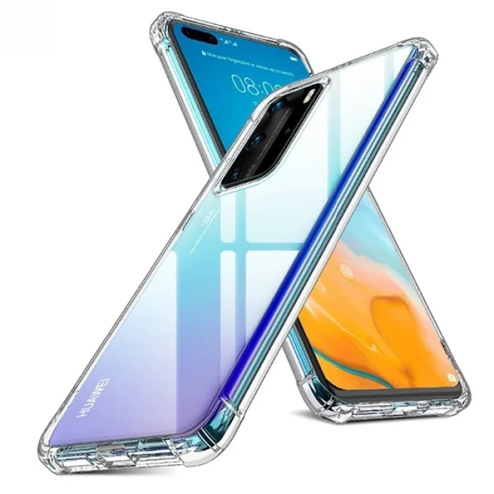 Huawei P40 Anti-Drop Darbe Emici Silikon Kılıf-(5775)