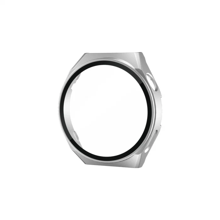 Huawei Watch Gt2 46mm Dota Camlı Kasa Ekran Koruyucu - Gümüş