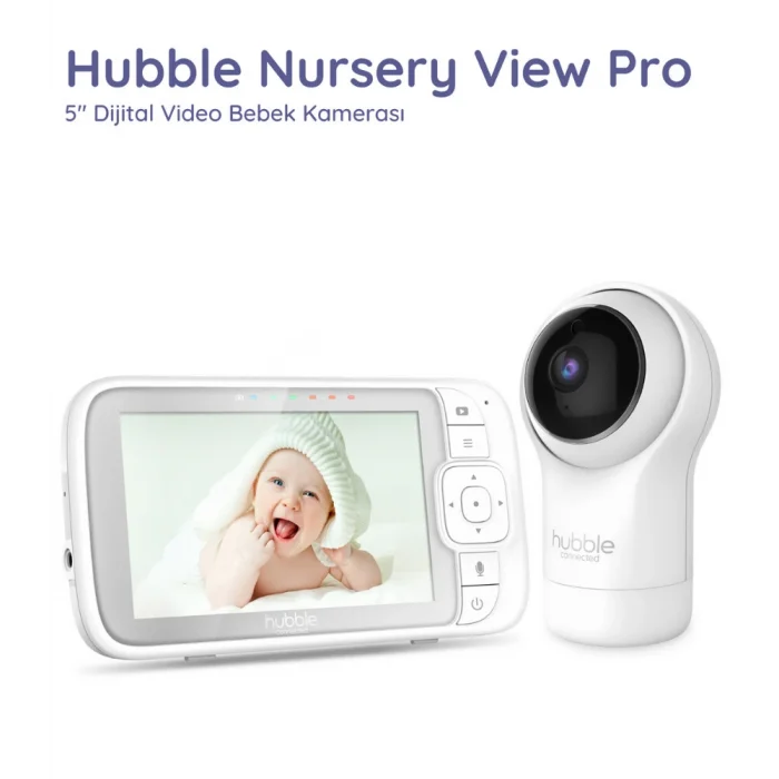 Hubble Nursery View Pro 5 Dijital Bebek Kamerası HBL11