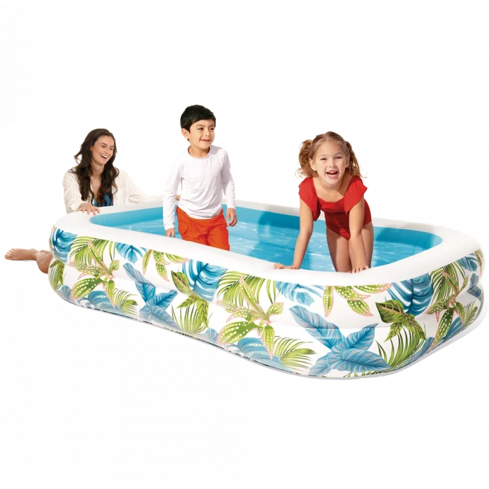 IH57177 YAPRAK DESENLI TROPIK AILE