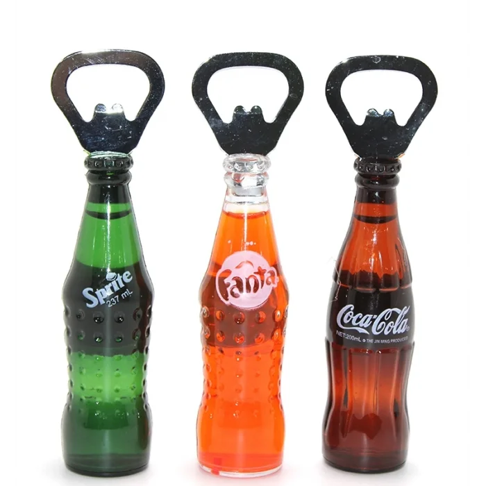 İkonik İçecek Şişesi Tasarımlı Magnetli Şişe Açacağı - Model 2