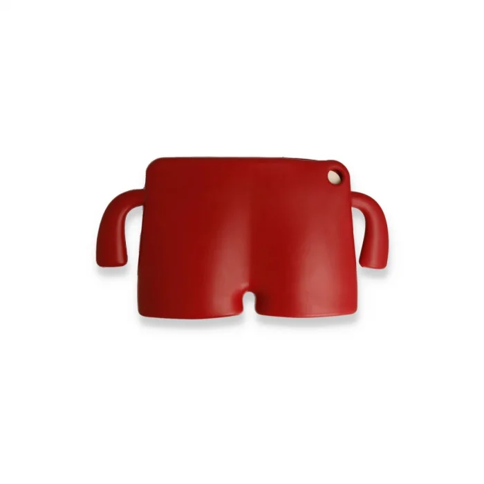 İpad 2022 10.9 (10.nesil) Kılıf Karakter Tablet Silikon - Kırmızı