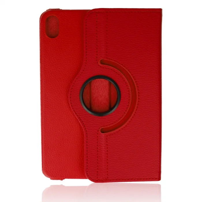 İpad Mini 6 Kılıf 360 Tablet Deri Kılıf - Kırmızı